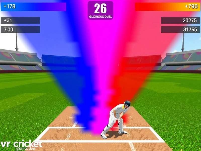 VR Cricket Glorious Duel gameplay screenshot